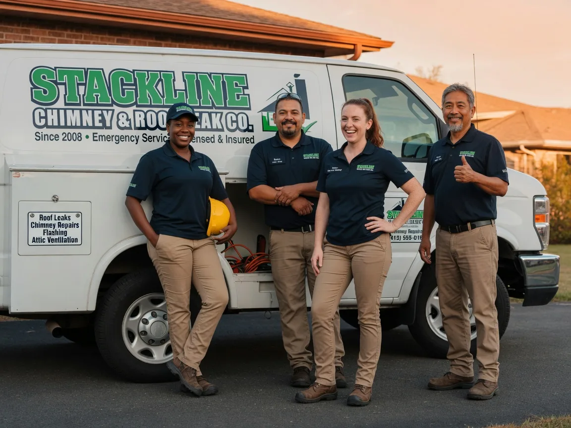 Chimney flashing repair company in Robbins, IL